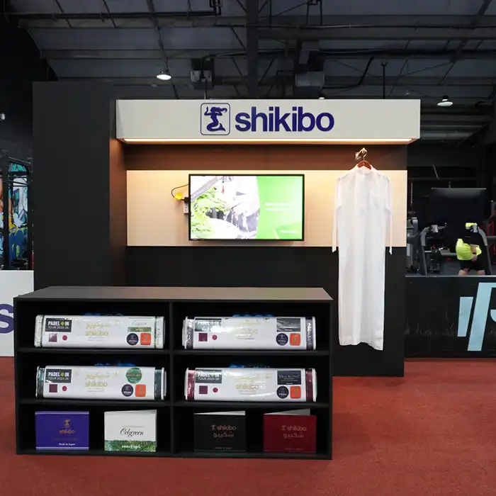 SHIKIBO LTD. proudly sponsors the 'shikibo CHALLENGER' padel tournament in Doha, Qatar.