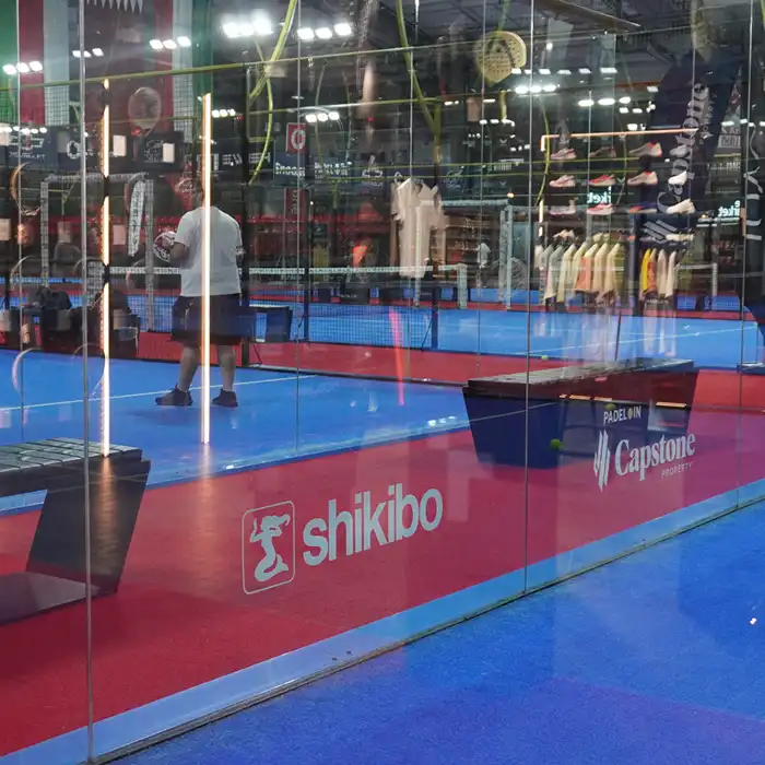 SHIKIBO LTD. proudly sponsors the 'shikibo CHALLENGER' padel tournament in Doha, Qatar.
