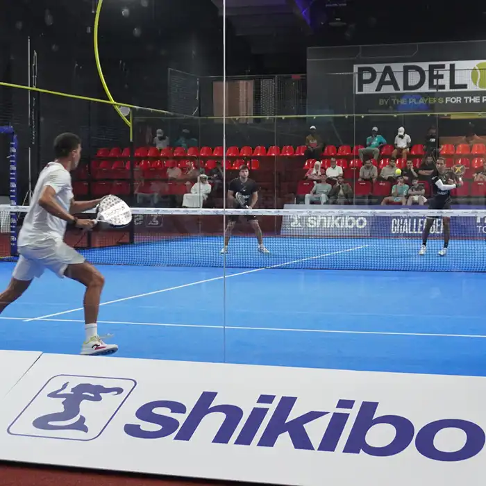 SHIKIBO LTD. proudly sponsors the 'shikibo CHALLENGER' padel tournament in Doha, Qatar.