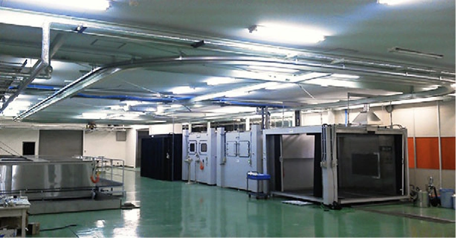 蛍光浸透探傷試験